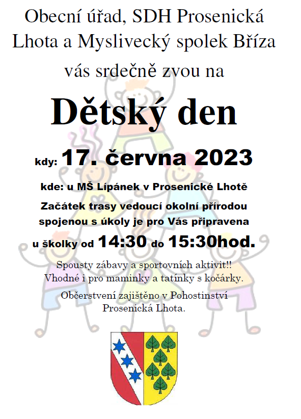 Dětský den v Prosenické Lhotě