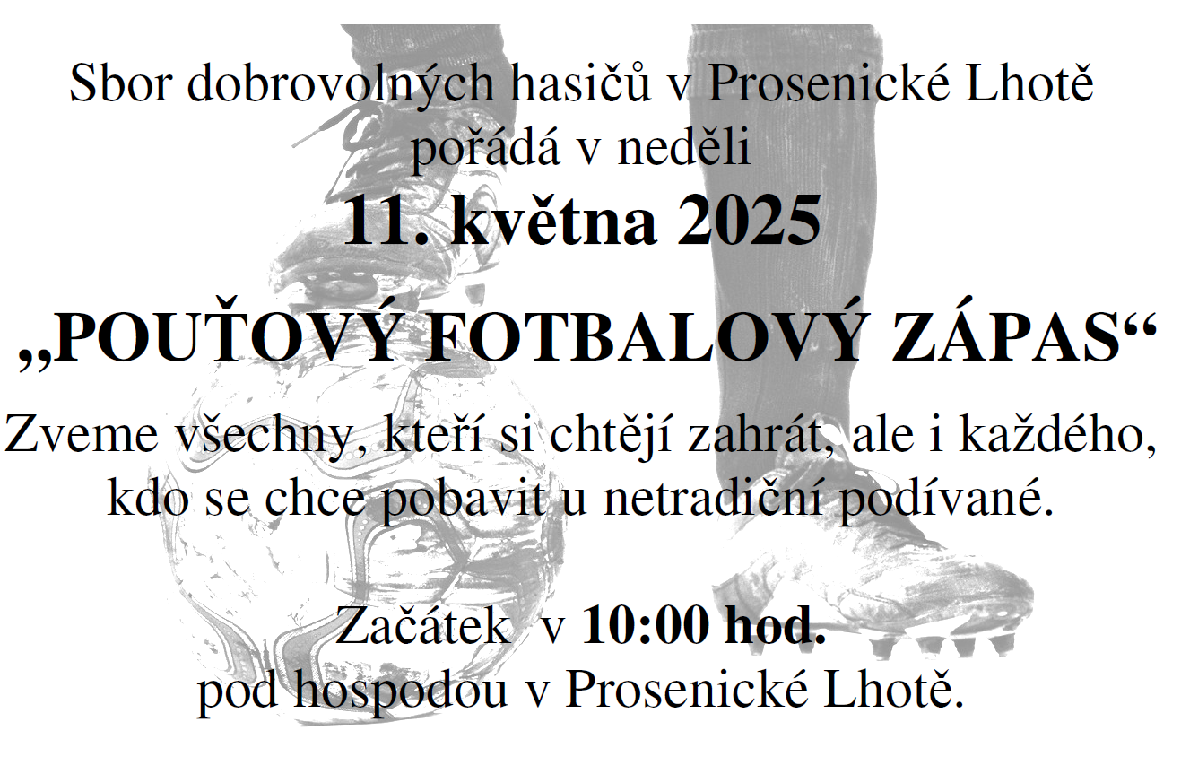 Pouťový fotbálek